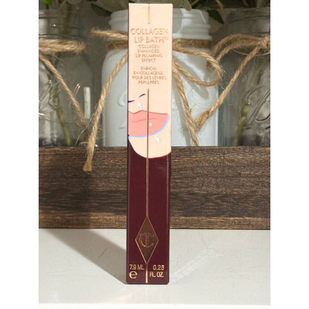 Charlotte Tilbury Collagen Lip Bath Plumping Gloss 7.9ml NIB
